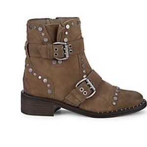 Sam Edelman Drea Studded Suede Booties